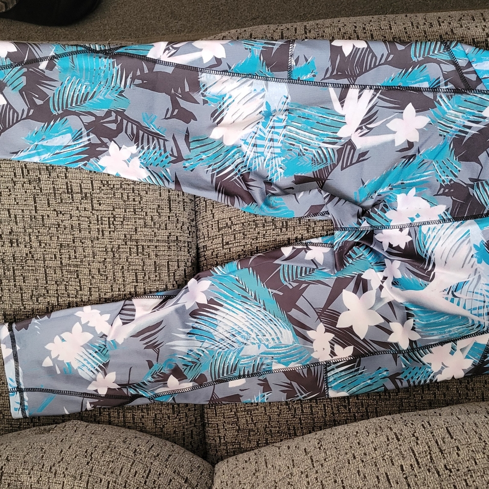 Floral Patterned Leggings